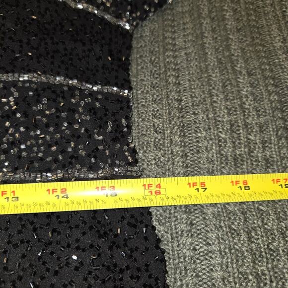 Chaudry Silk Beaded Gown black tie Elegant Whimsigoth Dark Feminine Fairy Grunge - Picture 7 of 16